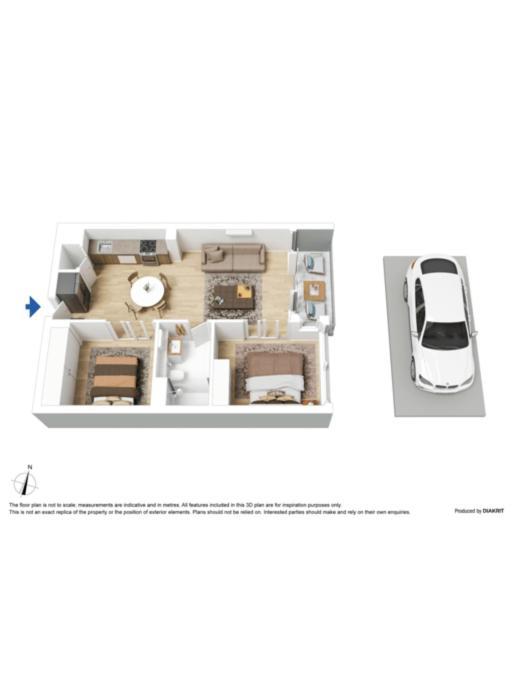 A Chic 2br Near Southern Cross, With Secure Parking Apartment Melbourne