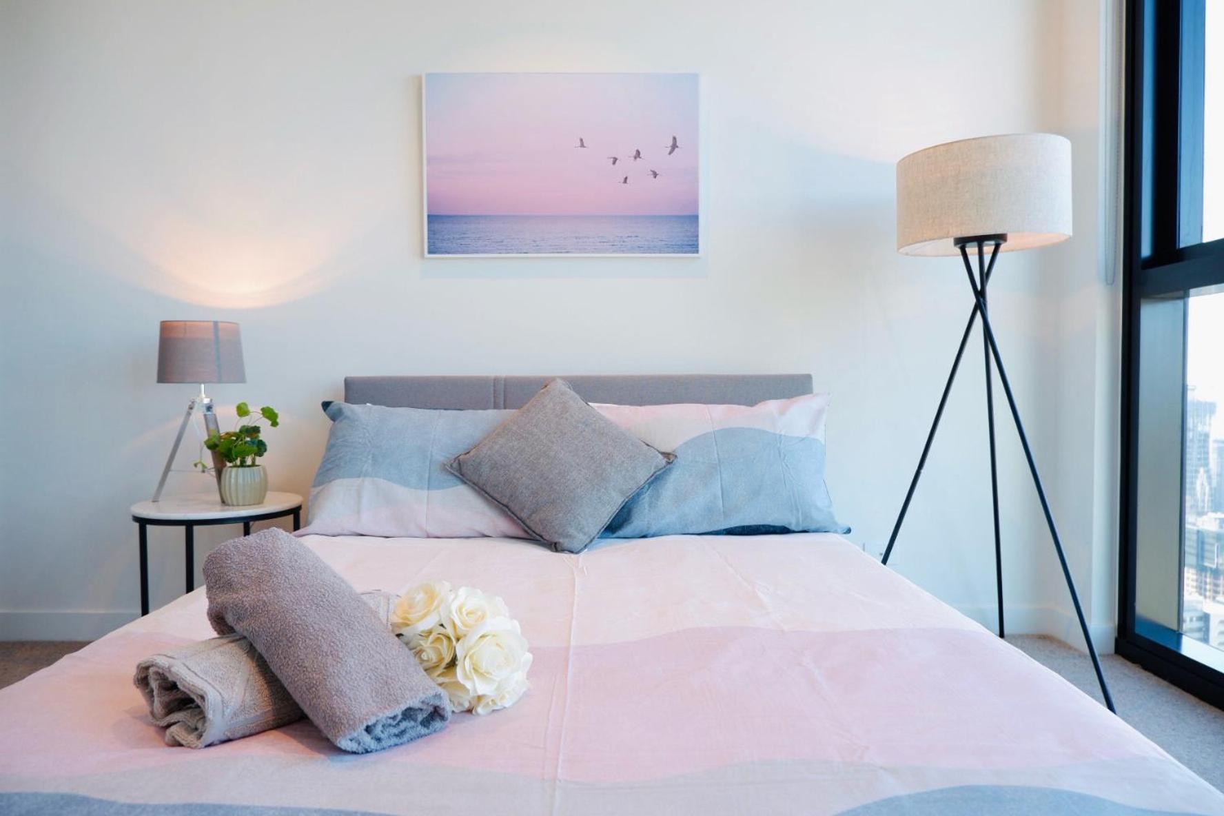 Cbd Central 3-bedroom 2 Baths 5 Beds Pool Sauna Gym Carpark City Sky View *