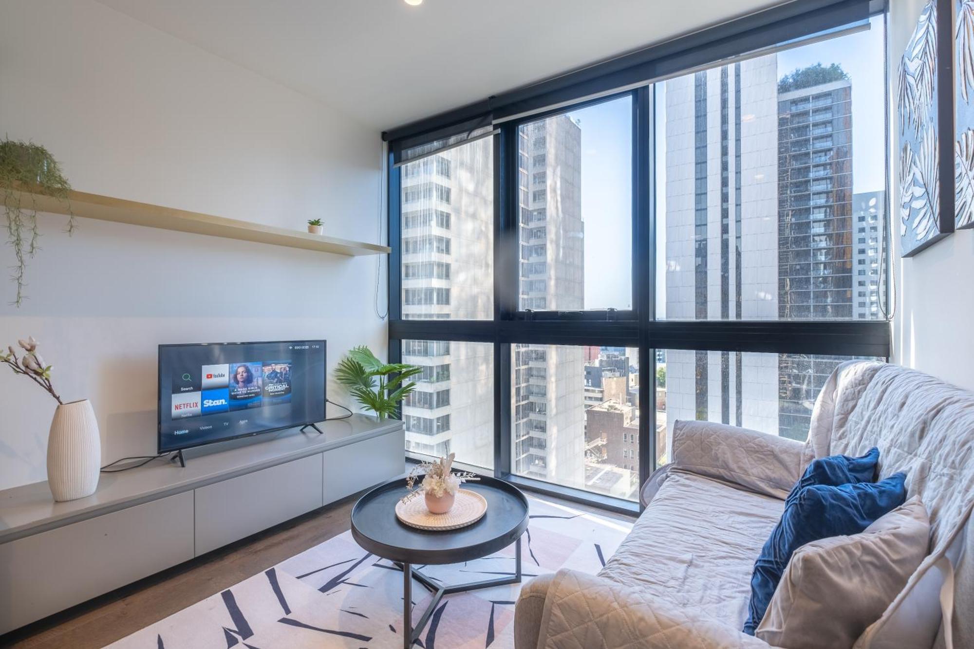 Apartment Relaxed 1br1ba View Wifi In Cbd