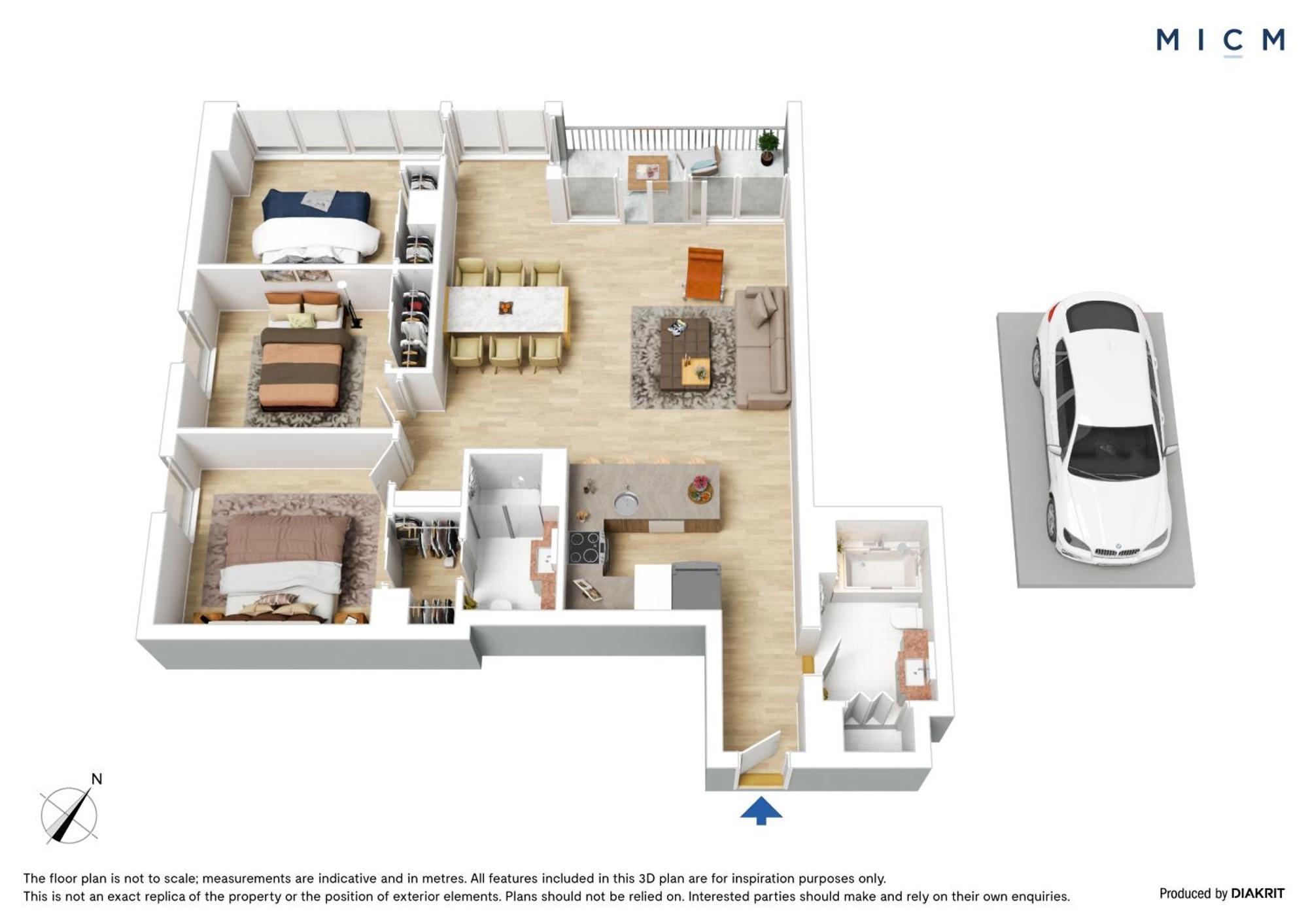 View 3 Bedroom Next To Casino Mcec * Melbourne