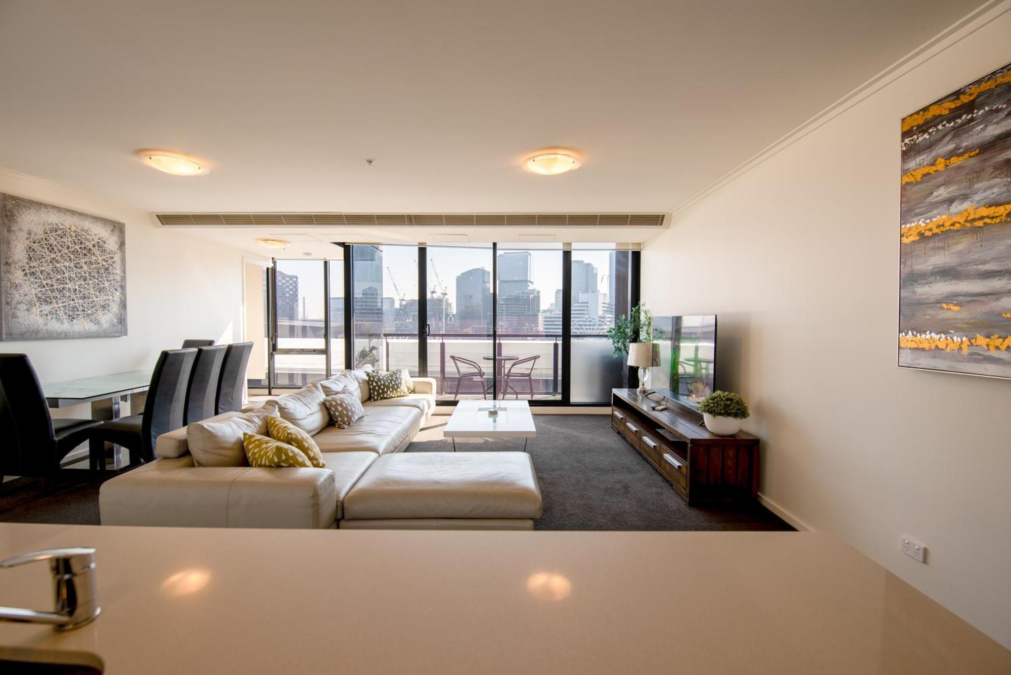 Apartment View 3 Bedroom Next To Casino Mcec Melbourne