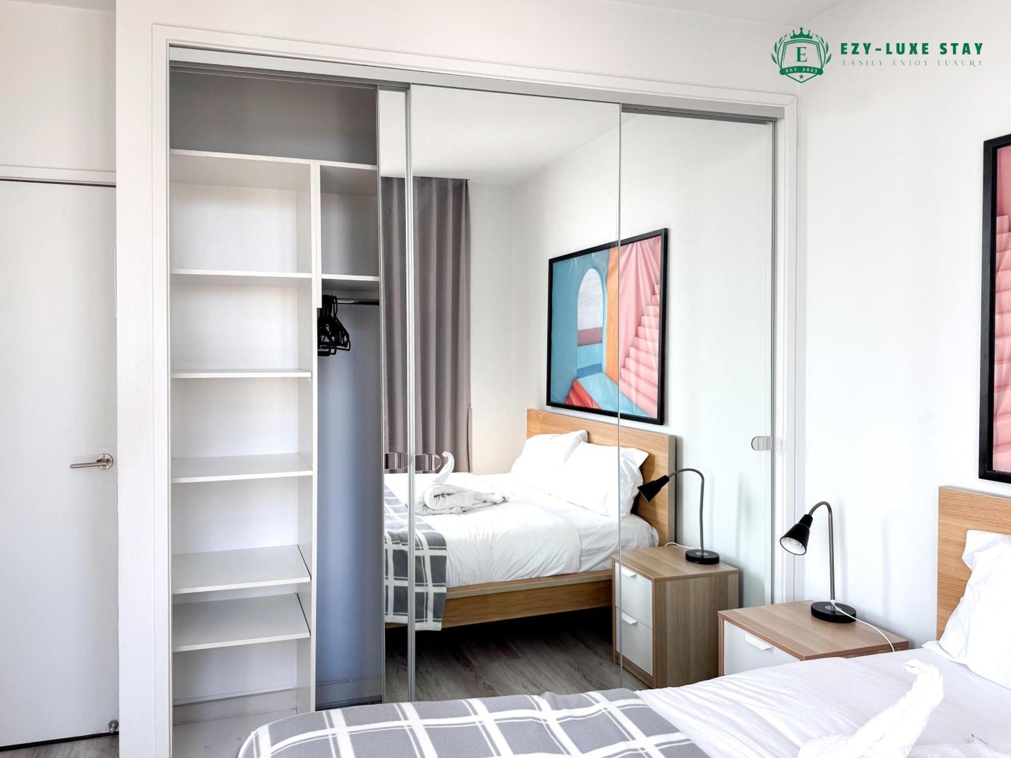 Apartment Amazing Views Balcony Cbd 2br For 6 Guests *