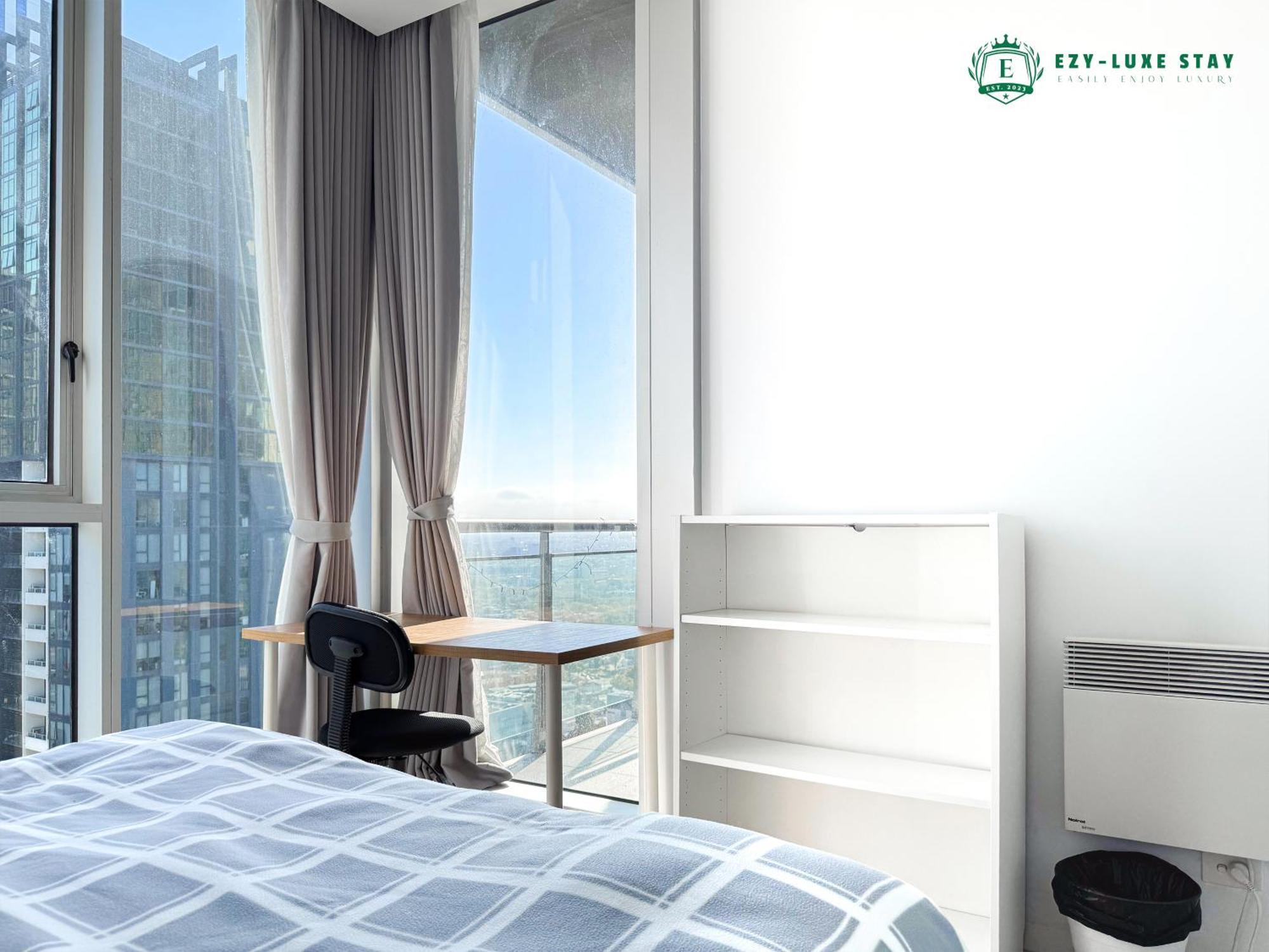 Amazing Views Balcony Cbd 2br For 6 Guests Melbourne