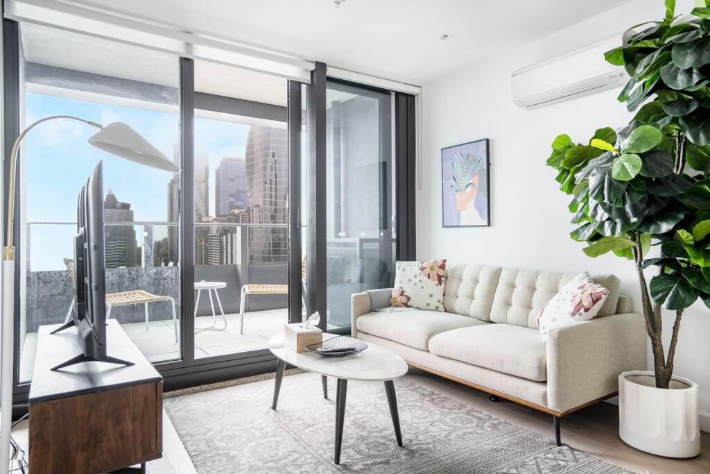 Gorgeous 2b Docklands Amazing View On Lvl37#mq37 Apartamento Melbourne