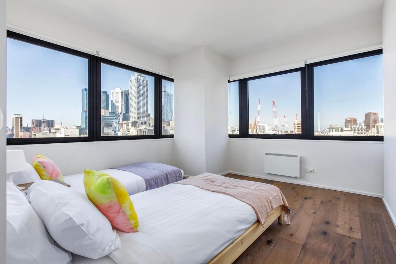 Apartment 'plaid Parlour' City-centre Comfort & Skyline Views Melbourne