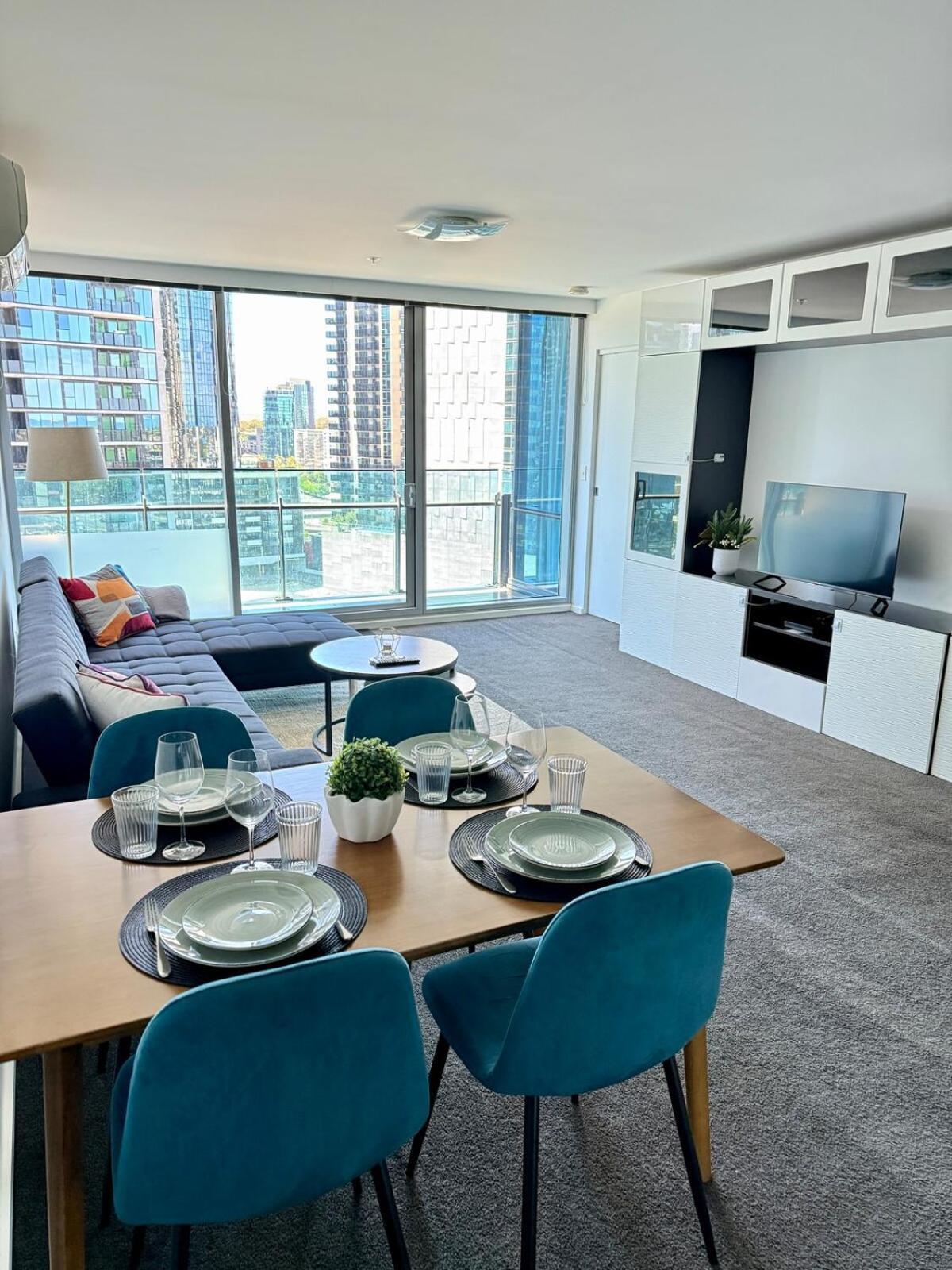 Apartamento Southbank Cityview Escape With Car Park